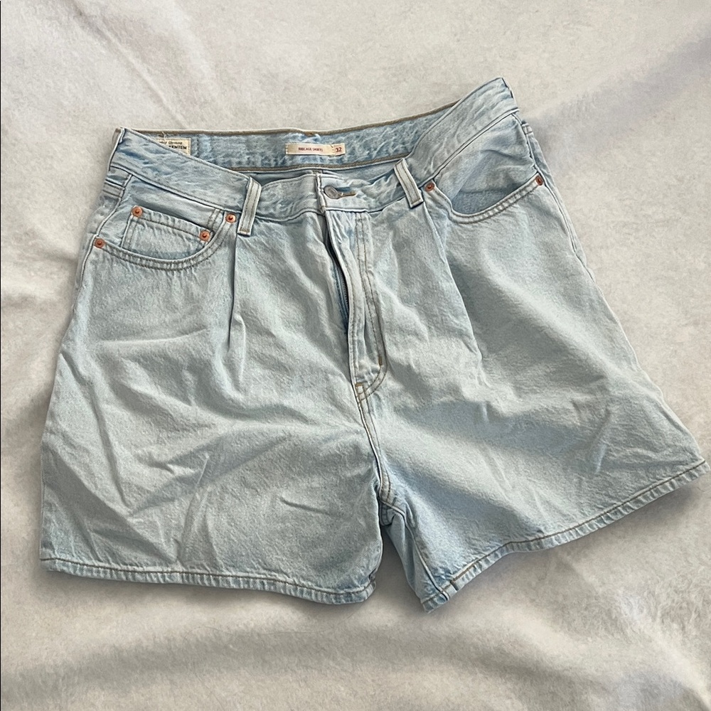 Levi's Women's Light Wash Jean Shorts